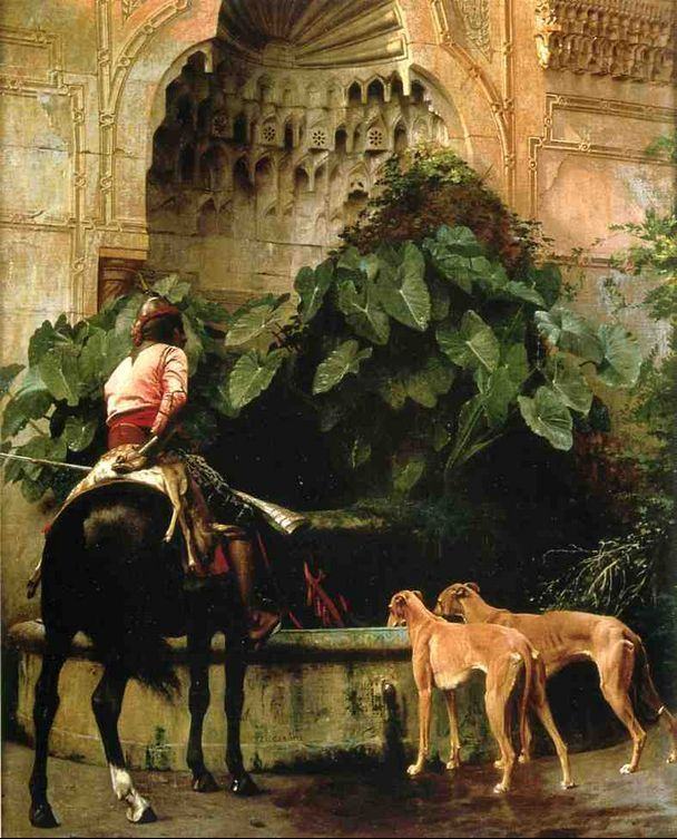 Jean-Leon Gerome Home from the Hunt